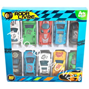 CARRINHOS MINIATURA ARK BRASIL RODA LIVRE