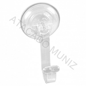 CABIDE DE PRESSAO COM VENTOSA CRISTAL