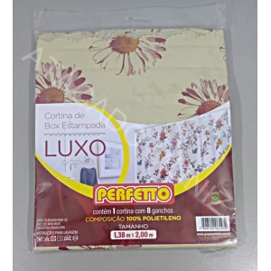 CORTINA DE BOX PERFETTO ESTAMPADA LUXO 138X2,00MTS