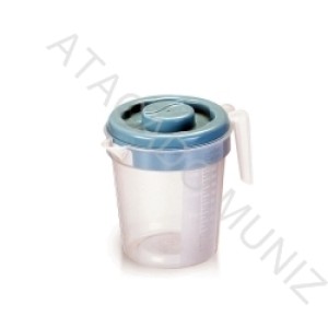 JARRA PLASTICA RAINHA 1,4 LITROS COM TAMPA