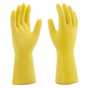 LUVAS FLEX PARAMOUNT AMARELA LATEX P