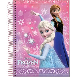 CADERNO ESPIRAL JANDAIA 1/8 96 FOLHAS CAPA DURA