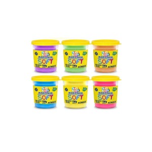 MASSINHA DE MODELAR SOFT ART KIDS 150G AZUL