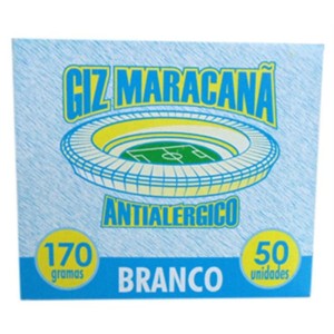 GIZ BRANCO MARACANA COM 50 UNIDADES