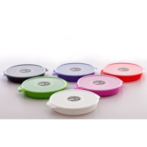 POTE MULTIUSO REDONDO 2,5 LITROS COLORIDO