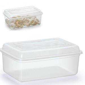 CONTAINER ORGANIZADOR RAINHA 4 LITROS RETANGULAR