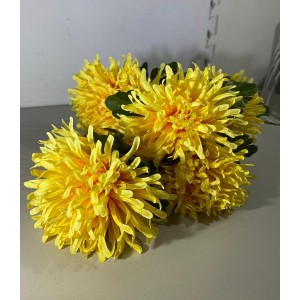 BUQUE DE CRISANTEMO H8 X 9 56CM CORES SORTIDAS